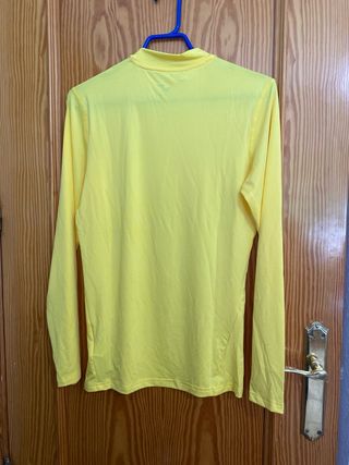 Camiseta Joma manga larga amarilla 