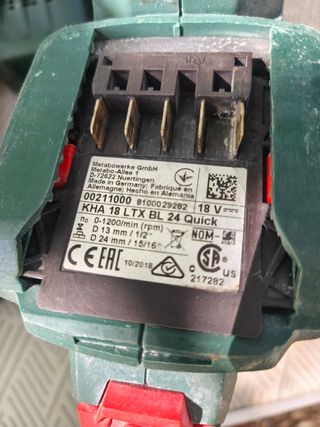 2 Martillos perforadores METABO