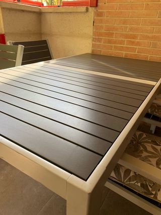 Mesa terraza Ikea Själlands 4 sillas