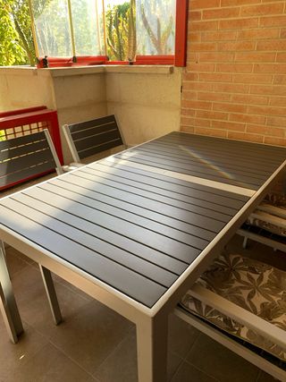Mesa terraza Ikea Själlands 4 sillas