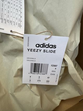 Yeezy Slide Bone - Tallas Varias