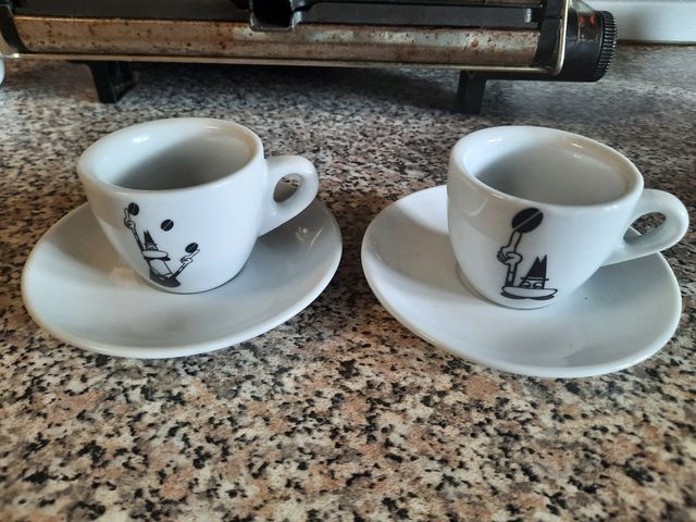 2 Tazzine da caffè Omino Bialetti