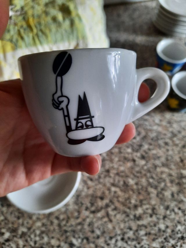 2 Tazzine da caffè Omino Bialetti