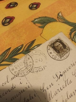 Cartolina Natale anni '40