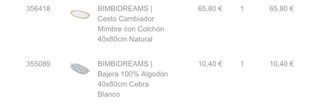 Cesto cambiador bebé mimbre. Bimbidreams