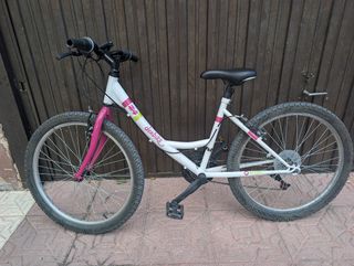 Bicicleta montaña 24" niña