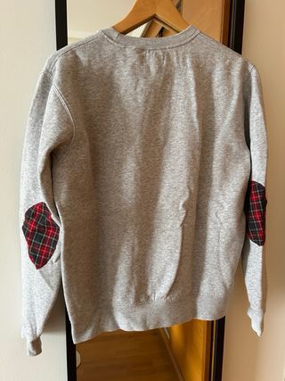 Sudadera Norteños Gris-Roja