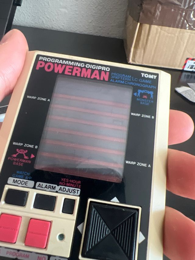 Tomy Powerman: Consola retro