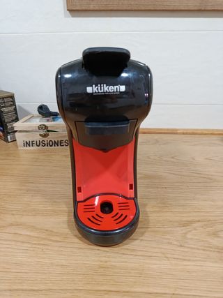 Cafetera Küken cápsulas roja