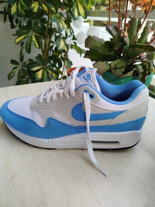 Nike Air Max 1 Azul-Blanco