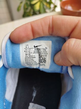 Nike Air Max 1 Azul-Blanco