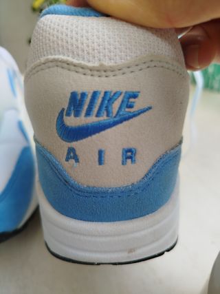 Nike Air Max 1 Azul-Blanco