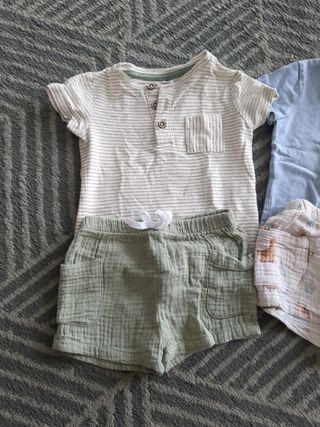 3 Conjuntos Verano Niño 6-9