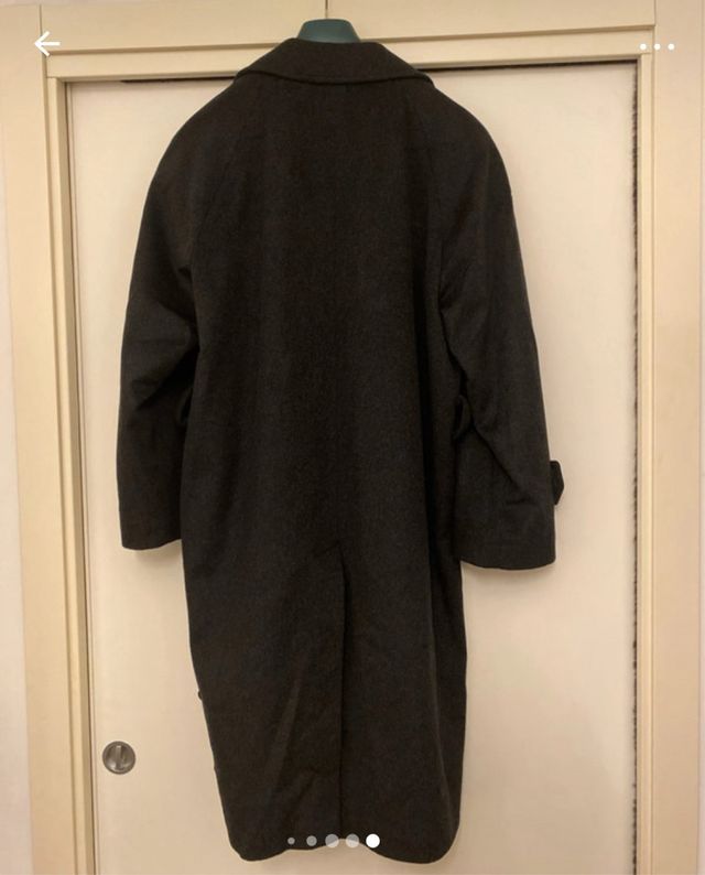 Cappotto Loden uomo, L, nero, Italia