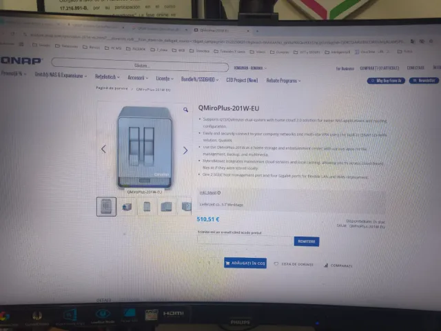 Router WiFi QNAP QMiroPlus-201W y Nas