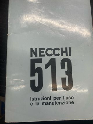 Macchina da cucire Necchi Tipo 812