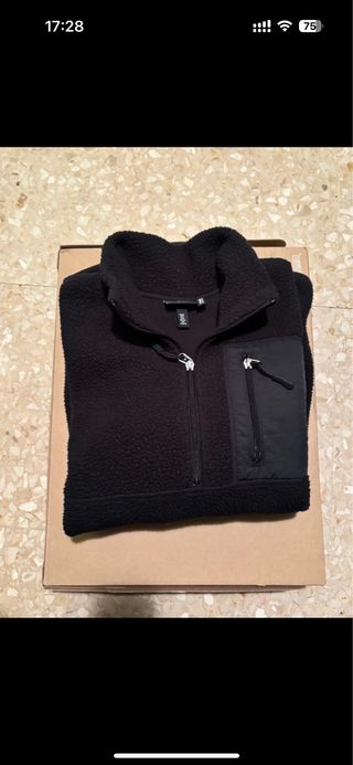 Forro polar H&M negro - Talla S