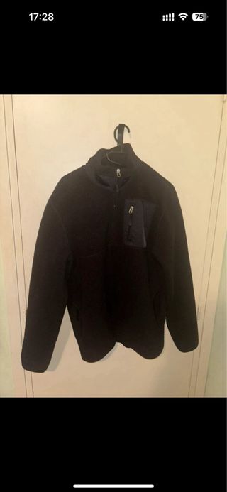 Forro polar H&M negro - Talla S