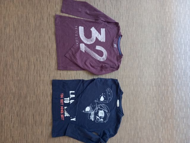 2 Camisetas Niño - Manga Larga