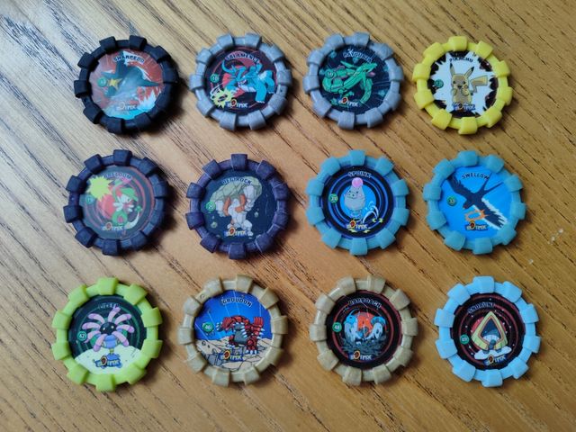 Lote 24 tazos Pokémon Boinx