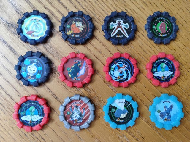 Lote 24 tazos Pokémon Boinx