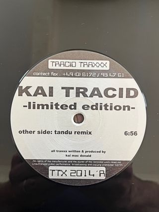 Kai Tracid "Destiny's Path (Tandu Remix)" vinile