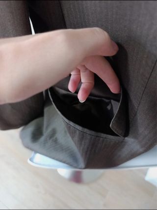 Traje Massimo Dutti marrón