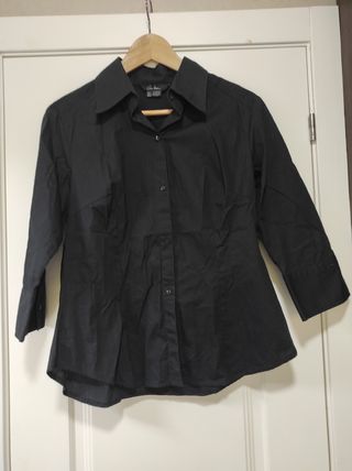 Camisa negra Zara Woman - Talla L