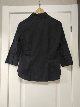 Camisa negra Zara Woman - Talla L