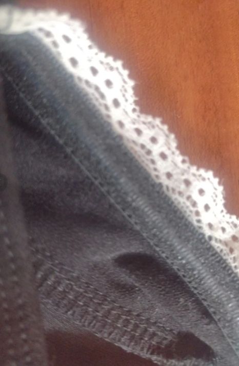 Corsé Floerns de encaje en contraste con lazo