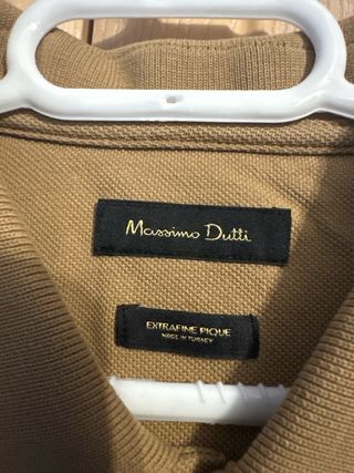 Polo Massimo Dutti marrón