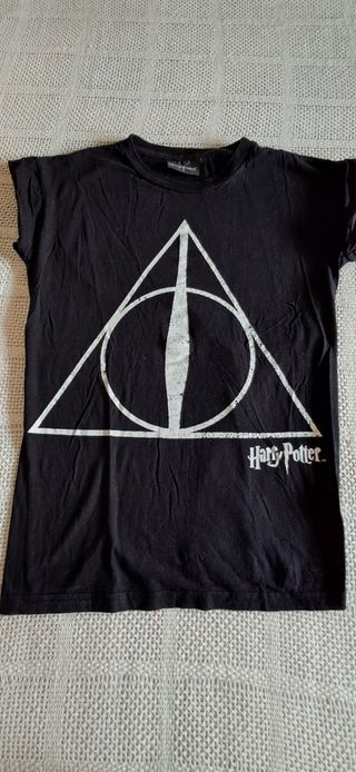 T-shirt Harry Potter nera