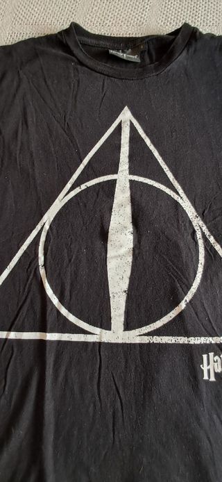 T-shirt Harry Potter nera