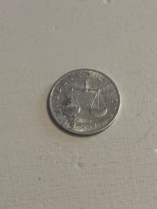 Moneta 1 Lira Italia 1954