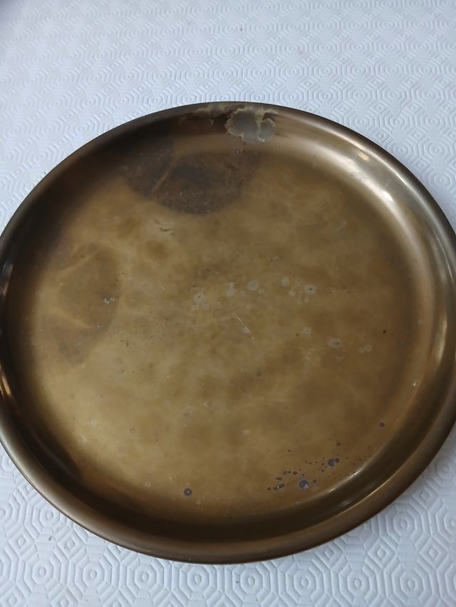 Vassoio Ottone Vintage anni '50-'60