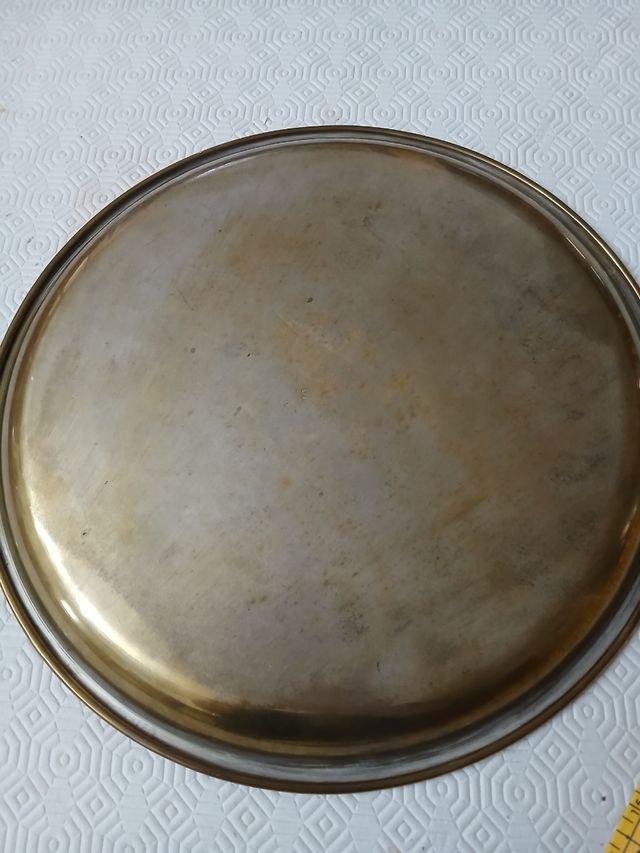 Vassoio Ottone Vintage anni '50-'60