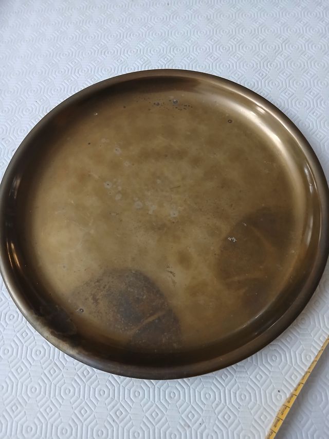 Vassoio Ottone Vintage anni '50-'60