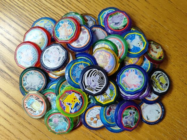 Lote 59 tazos Pokémon Nox