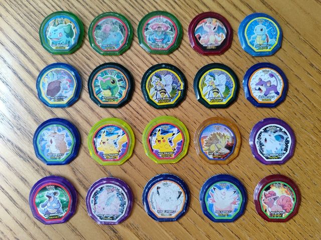 Lote 59 tazos Pokémon Nox