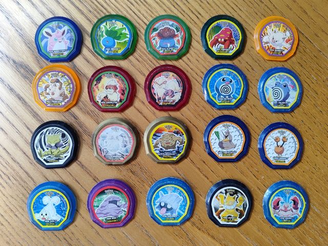 Lote 59 tazos Pokémon Nox