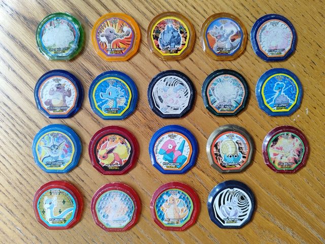 Lote 59 tazos Pokémon Nox