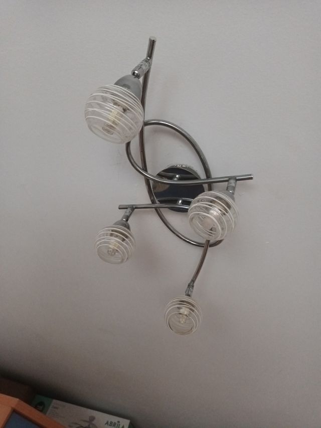 Lámpara 4 luces - Moderna