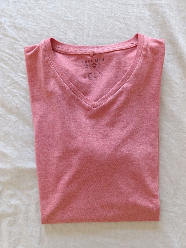 Camiseta Sfera rosa talla M