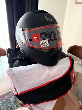 Casco MT Thunder 4SV (NEGRO MATE) - Talla M 