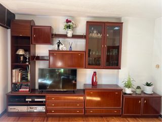 Mueble salón completo madera