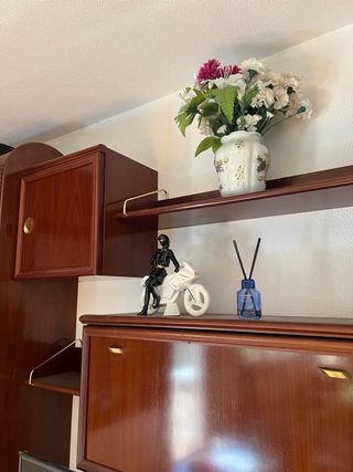 Mueble salón completo madera