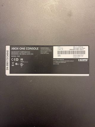 Xbox - Console nera