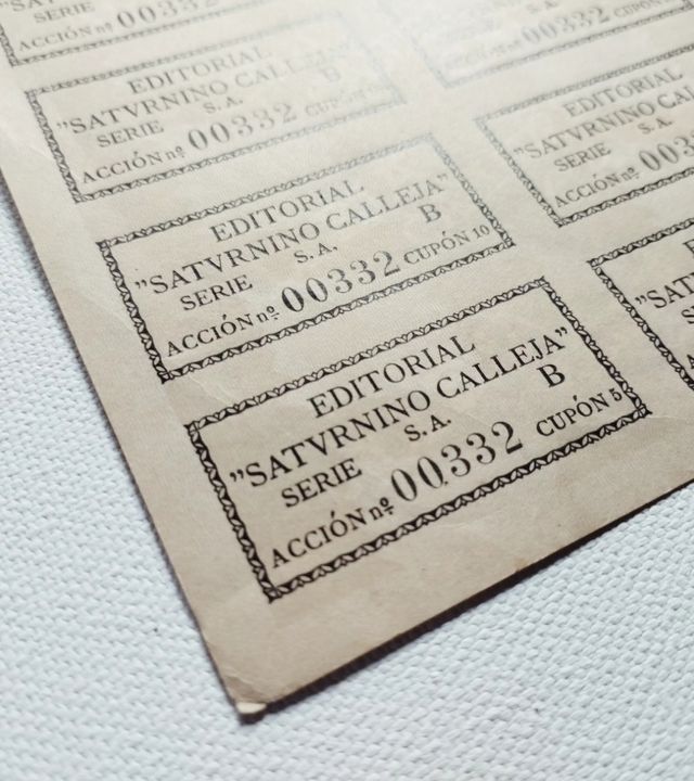 Acción Editorial Saturnino Calleja 1921