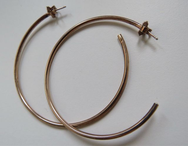 Aros dorados Pendientes