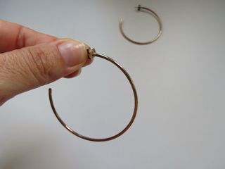 Aros dorados Pendientes